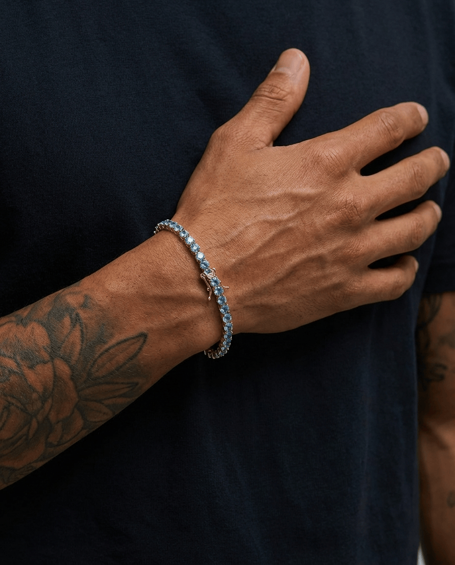 Ocean Tennis Bracelet